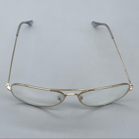 BP Aviator Blue Light Filtering Glasses in Gold - Picture 3 of 5